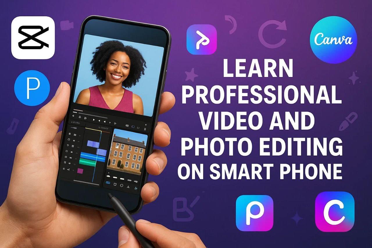 Professional Video and Photo Editing on Smart Phone
